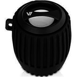 V7 Bluetooth Water Resistant Speaker -  Black